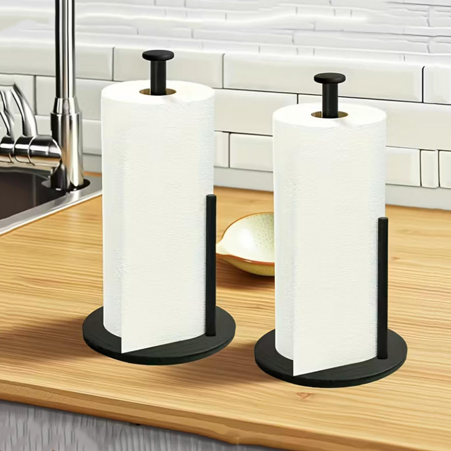 Kitchen Baking Paper Holder - 무게감 있는 스테인리스 스틸 키친 롤