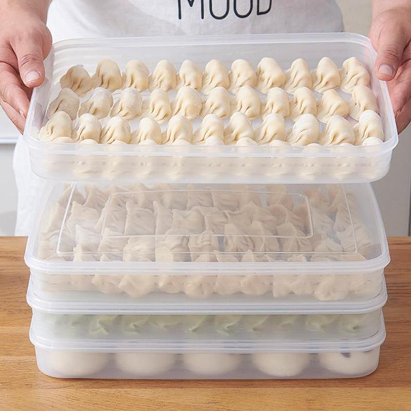 Kitchen Baking Tins - 투명 주방 보관함 냉장고 정리함 식품