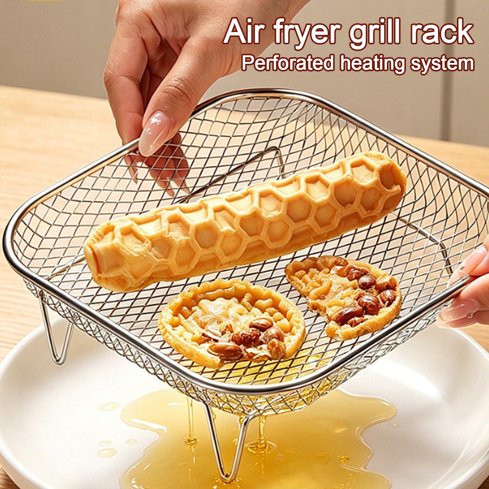 Kitchen Baking Tray Rack - 쌓을 수 있는 에어프라이어 그릴 랙