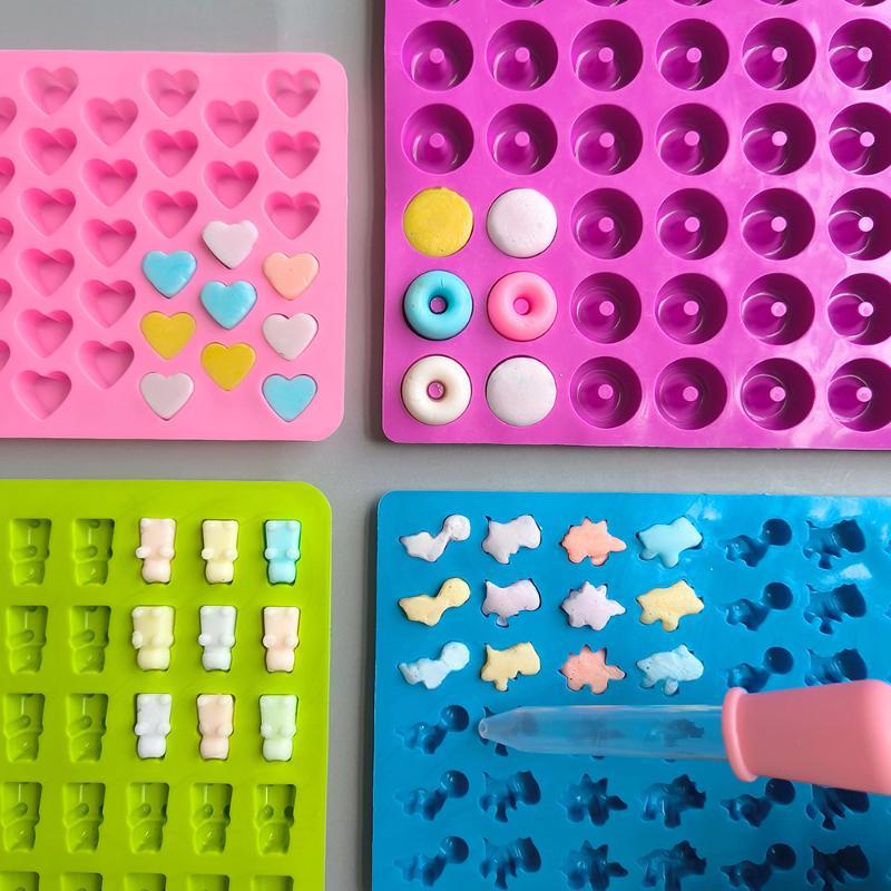 Kitchen Baking Tray Set - 1/5개입 캔디 젤리 트레이 몰드 키트,