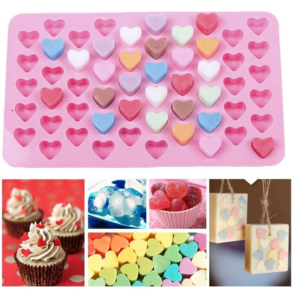 7개의 캔디 실리콘 몰드와 2개의 드롭퍼 세트, 캔디  - Kitchen Baking Tray Set 리뷰 및 가격