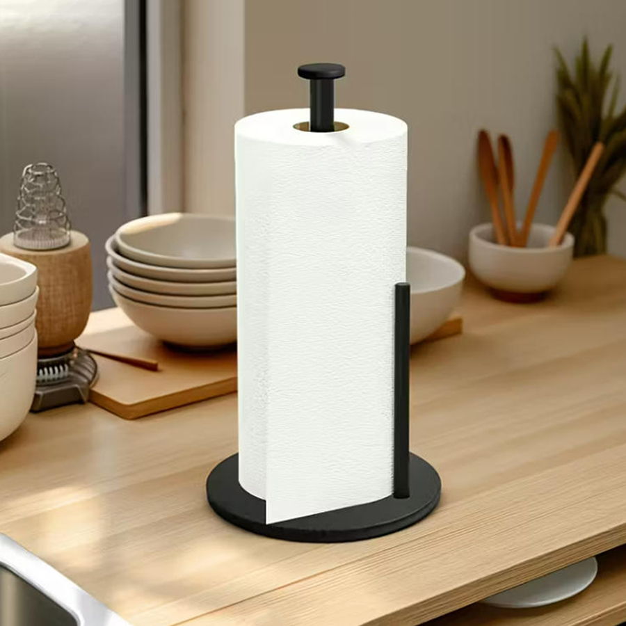 무게감 있는 스테인리스 스틸 키친 롤 홀더 - 페이퍼  - Kitchen Baking Paper Holder 리뷰 및 가격