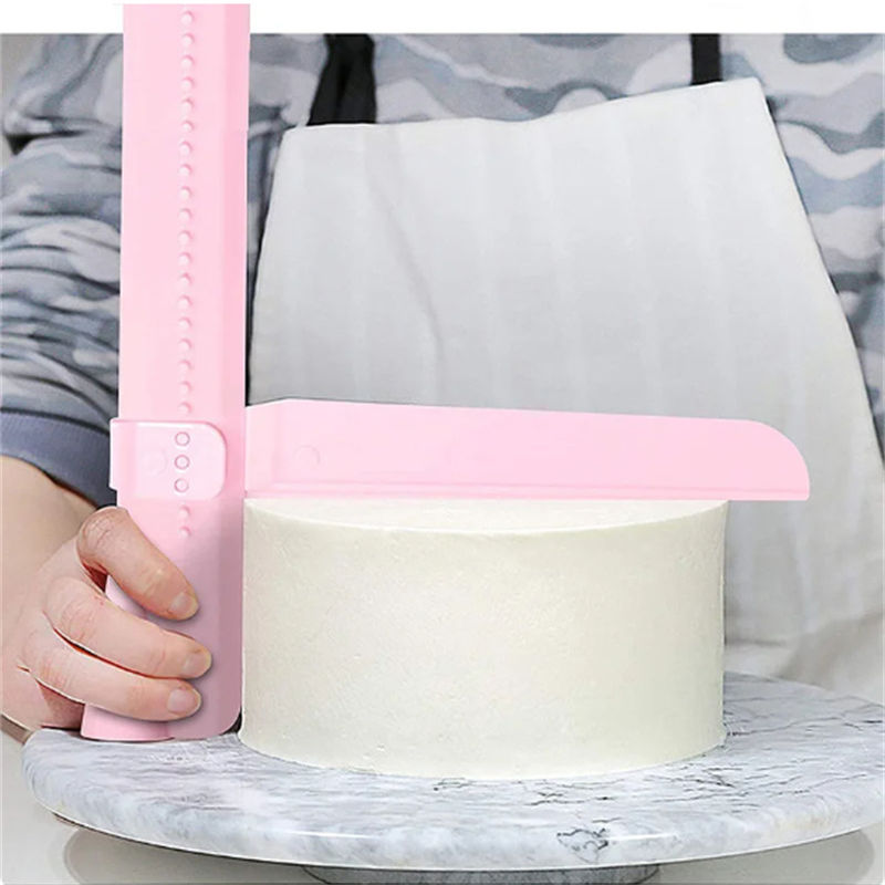 DIY 조절 가능한 스크리드 케이크 스크레이퍼 퐁당 스 - Fondant Smoother Set 리뷰 및 가격