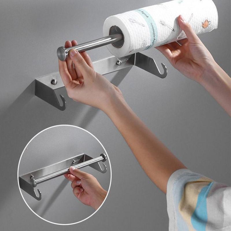 스테인리스 스틸 주방 키친타월 홀더 무타공 페이퍼 롤  - Kitchen Baking Paper Holder 리뷰 및 가격