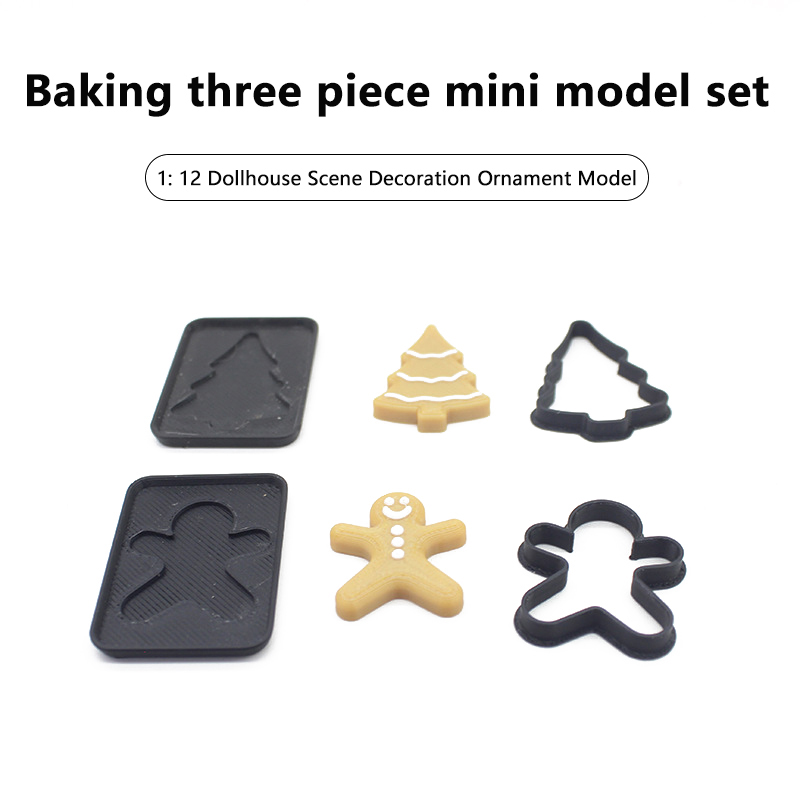3개 미니어처 인간형 진저브레드맨 크리스마스 베이킹 인 - Baking In Kitchen 리뷰 및 가격