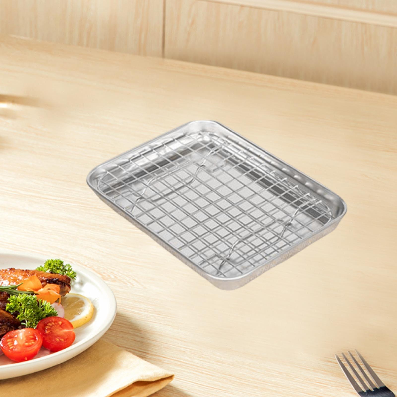 스테인리스 스틸 베이킹 시트와 랙이 있는 다용도 베이크 - Kitchen Baking Tray Rack 리뷰 및 가격
