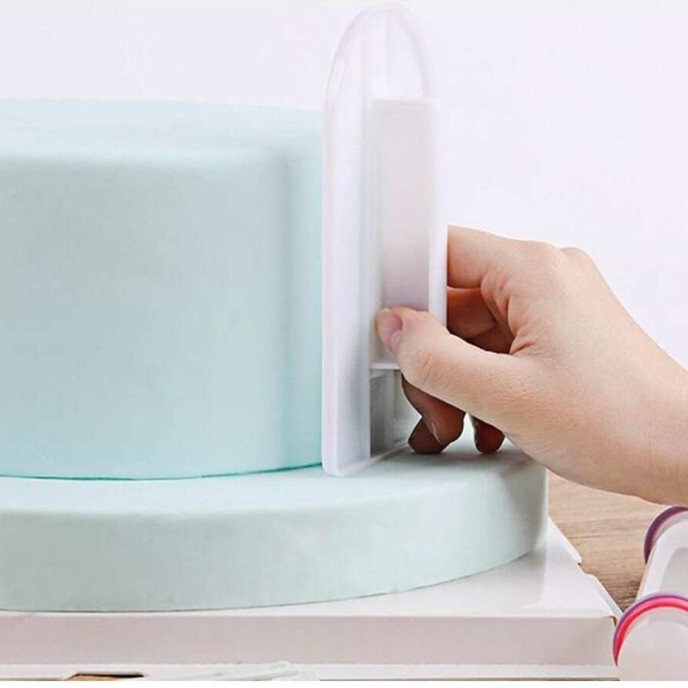 플라스틱 케이크 매끄러운 DIY 퐁당 케이크 매끄러운  - Fondant Smoother Set 리뷰 및 가격