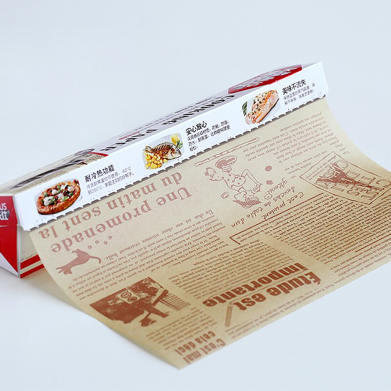 슬라이드 커터가 있는 제빵 또는 식사 매트용 기름 흡수 - Kitchen Baking Paper 리뷰 및 가격