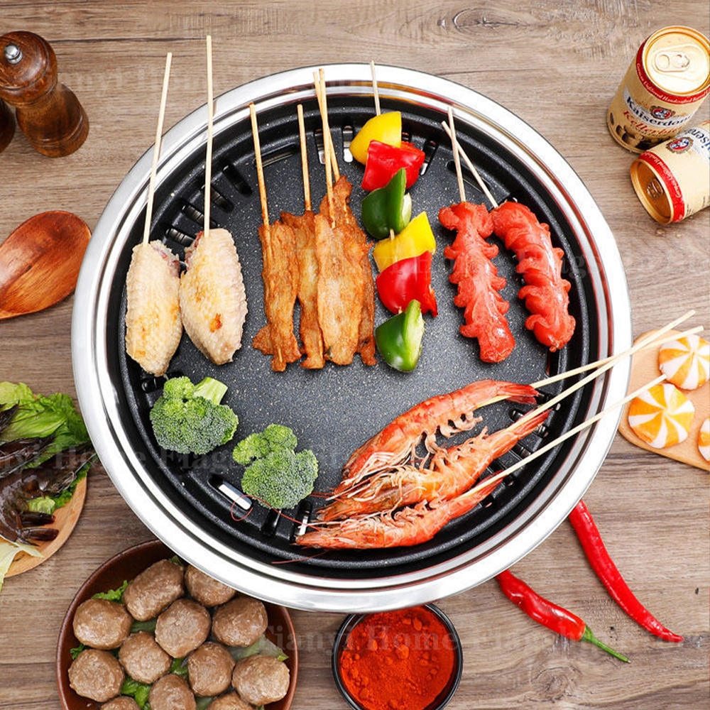 스테인리스 스틸 숯불 그릴 카본 스토브 바베큐 그릴 랙 - Kitchen Baking Tray Rack 리뷰 및 가격