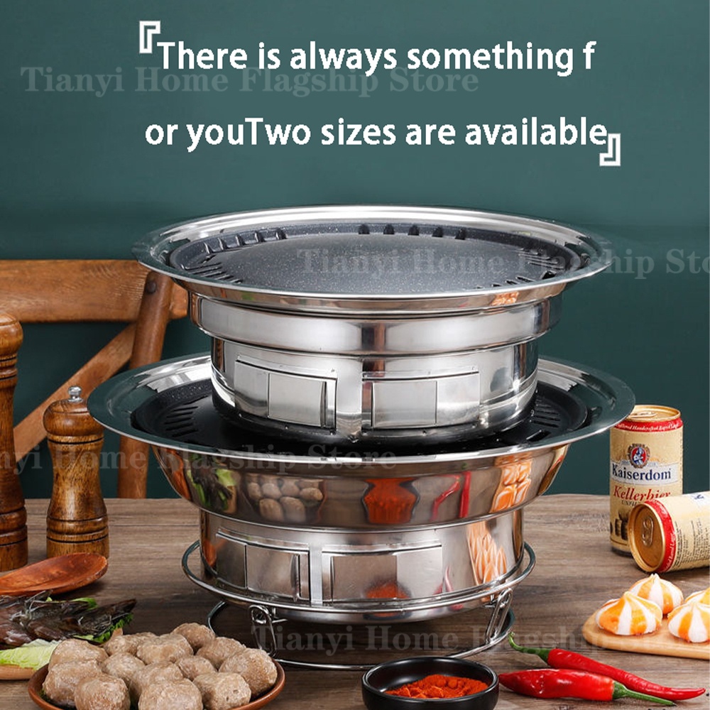 스테인리스 스틸 숯불 그릴 카본 스토브 바베큐 그릴 랙 - Kitchen Baking Tray Rack 리뷰 및 가격