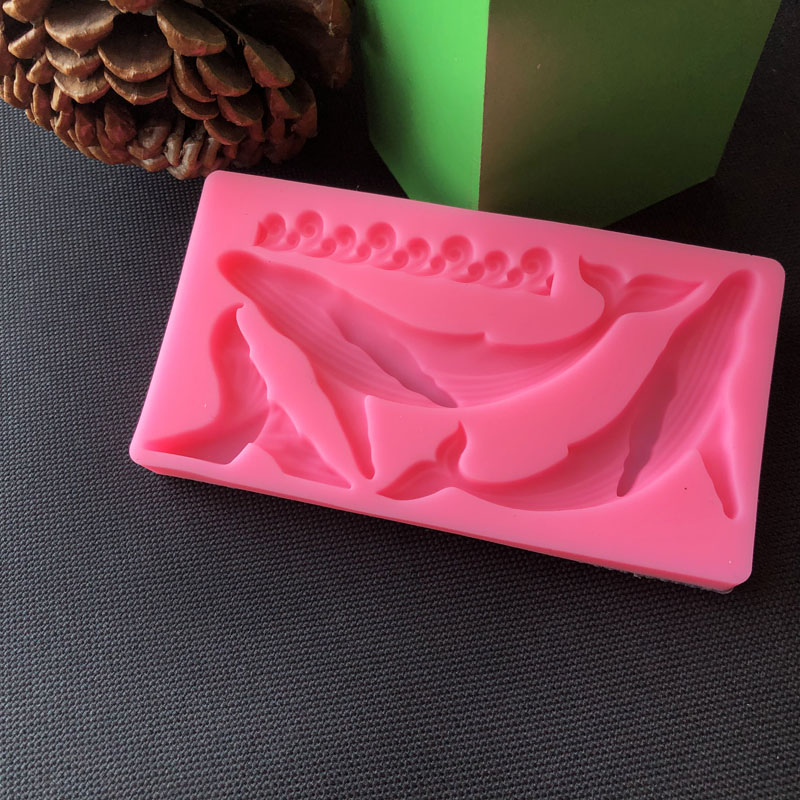 DIY 고래 실리콘 몰드 오션 시리즈 퐁당 케이크 장식 - Kitchen Baking Gadgets 리뷰 및 가격