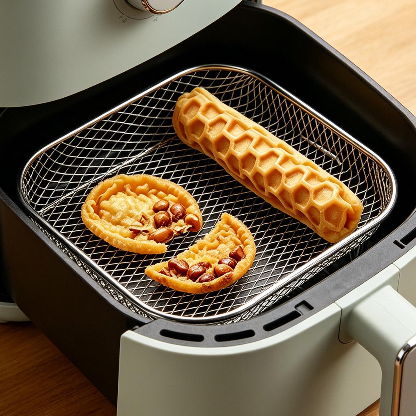 쌓을 수 있는 에어프라이어 그릴 랙 스테인리스 스틸 바 - Kitchen Baking Tray Rack 리뷰 및 가격