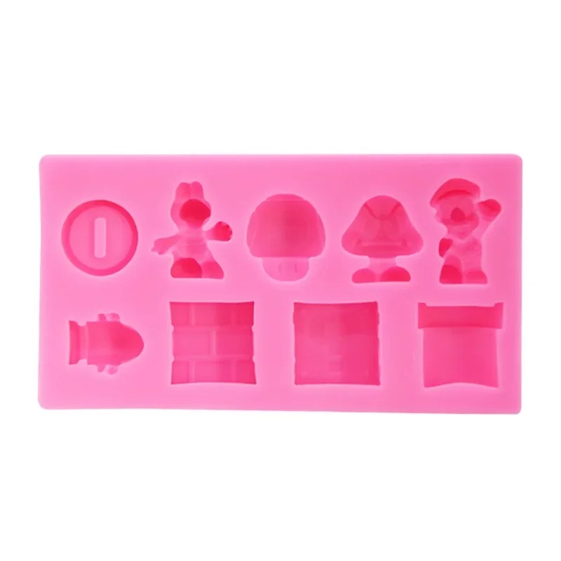 3D 슈퍼 마리오 브라더스 케이크 몰드 만화 귀여운 애 - Kitchen Baking Gadgets 리뷰 및 가격