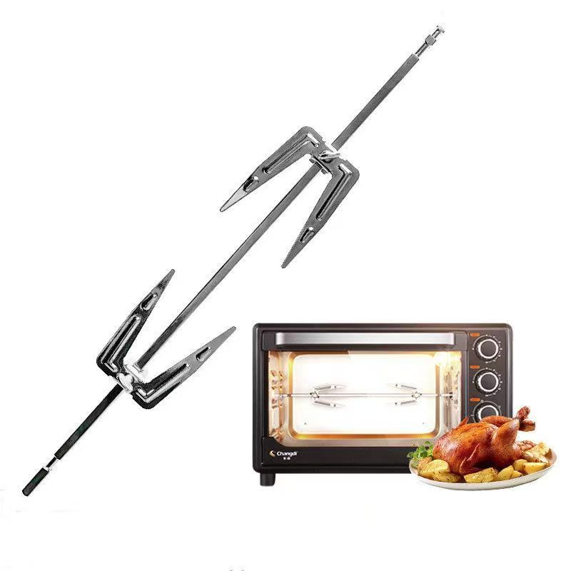 스테인레스 스틸 회전 에어 프라이어 포크 로스트 치킨  - Kitchen Baking Tray Rack 리뷰 및 가격