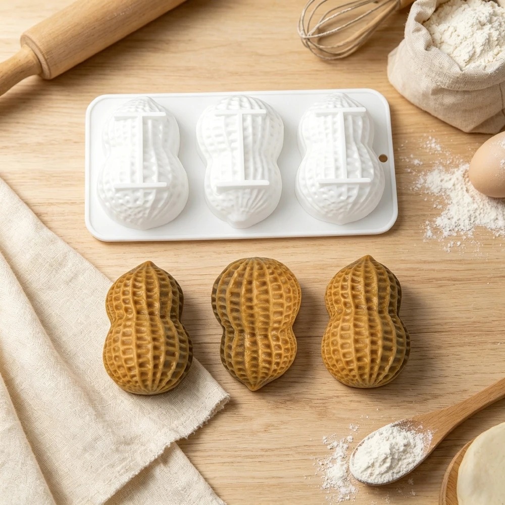 땅콩 디자인 실리콘 초콜릿 몰드 식품 등급 주방 디저트 - Kitchen Baking Gadgets 리뷰 및 가격