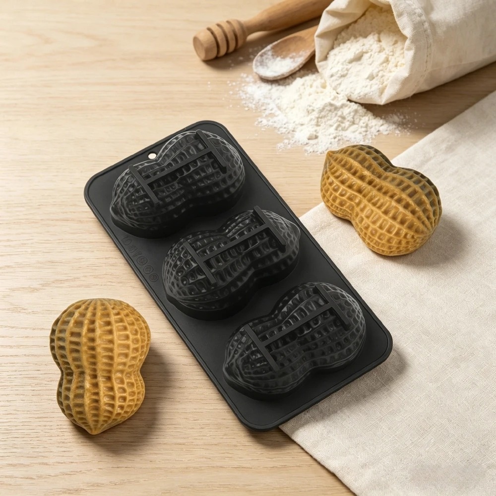 땅콩 디자인 실리콘 초콜릿 몰드 식품 등급 주방 디저트 - Kitchen Baking Gadgets 리뷰 및 가격