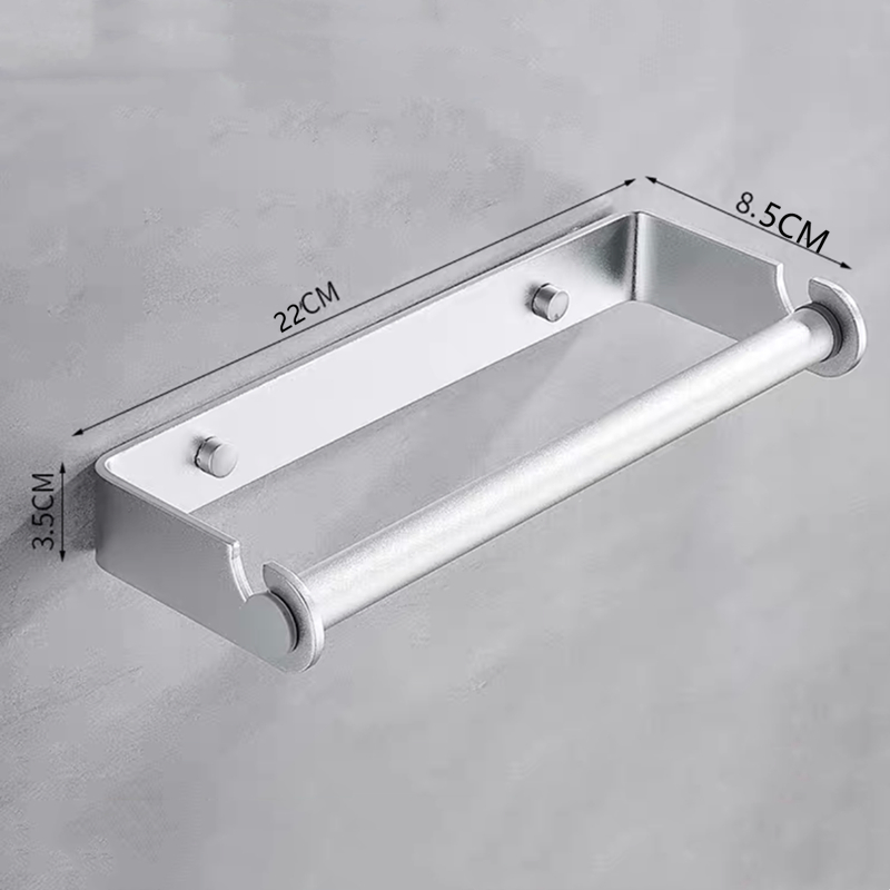 블랙 실버 알루미늄 랩 홀더 키친타월 홀더 벽걸이형 욕 - Kitchen Baking Paper Holder 리뷰 및 가격
