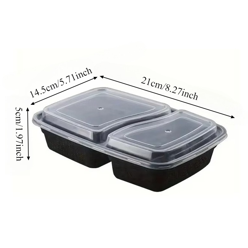 10 세트 뚜껑이 있는 일회용 식품 상자 전자레인지 식 - Kitchen Baking Tins 리뷰 및 가격